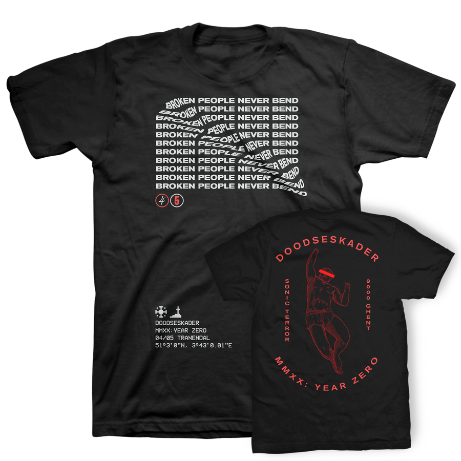 Doodseskader "Broken People" Black T-Shirt