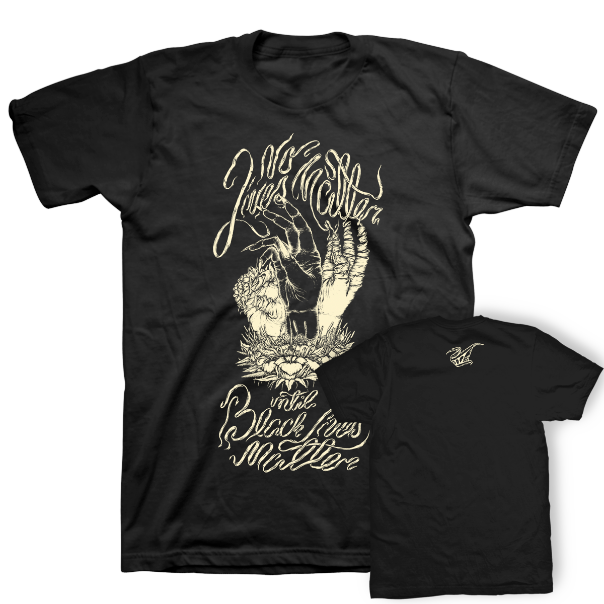 Andrew Gomez IV "Black Lives Matter" Black T-Shirt