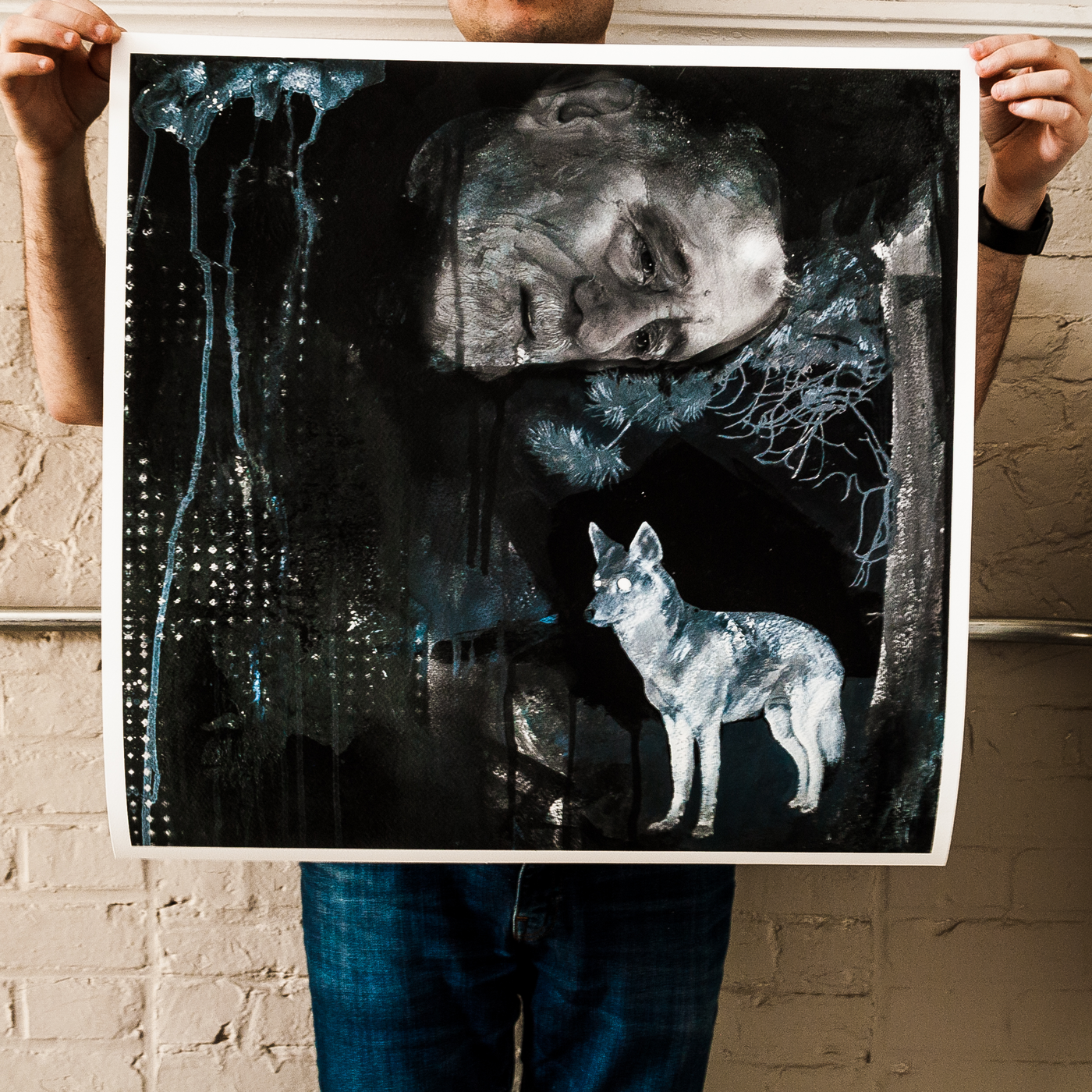 Daniel P. Carter "We Are Afraid" Giclee Print