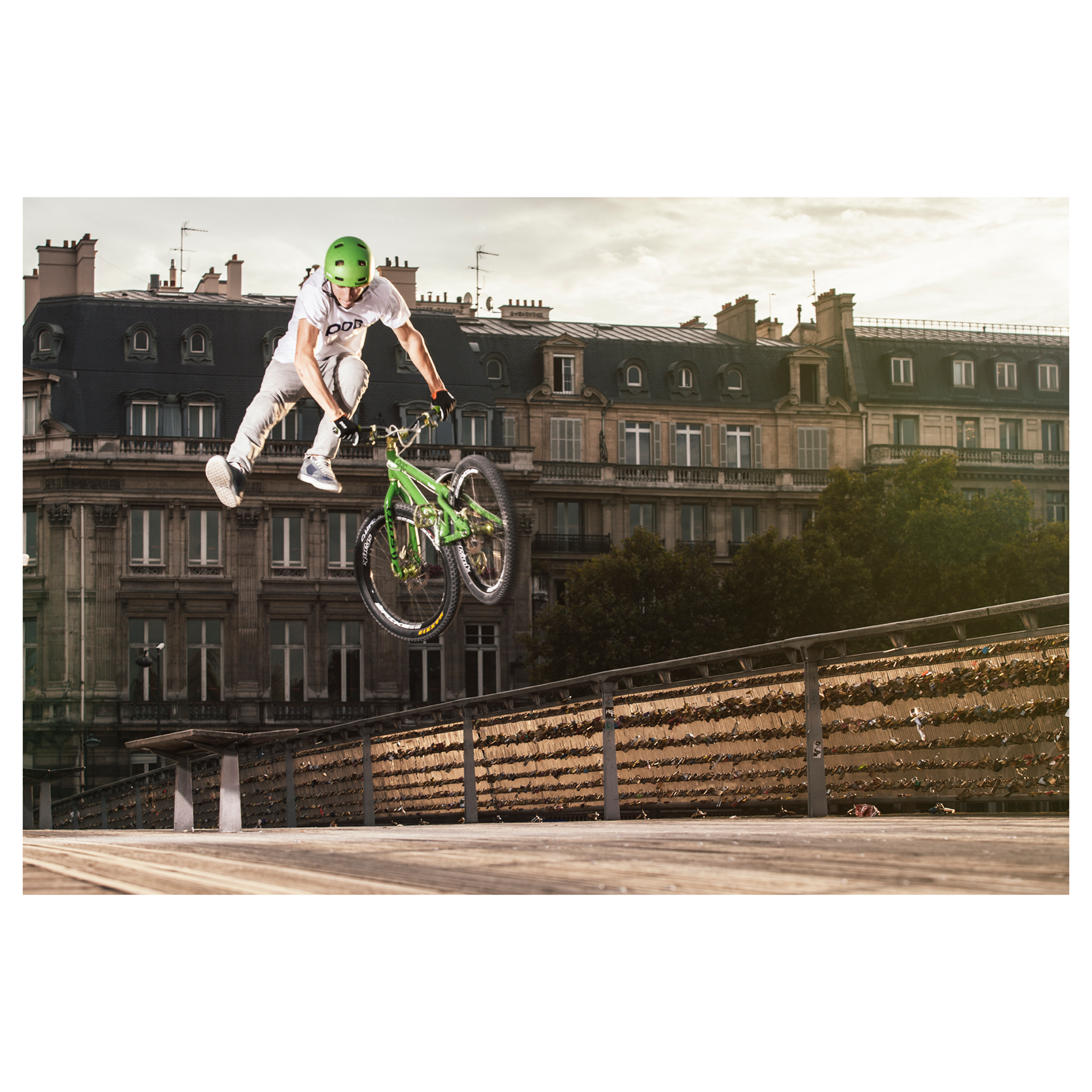 David Robinson "Fabio Wibmer - Paris" Giclee Print