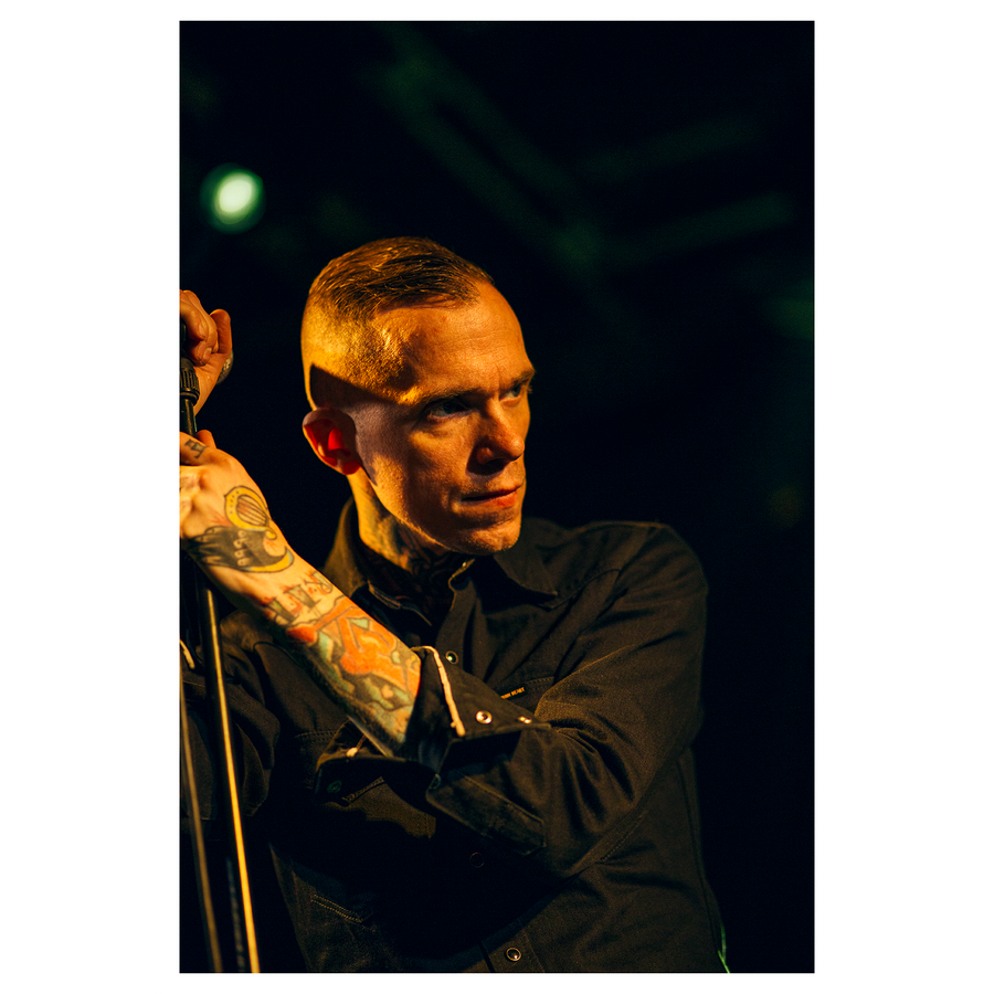 David Robinson "Converge Bloodmoon: Jacob Bannon" Giclee Print