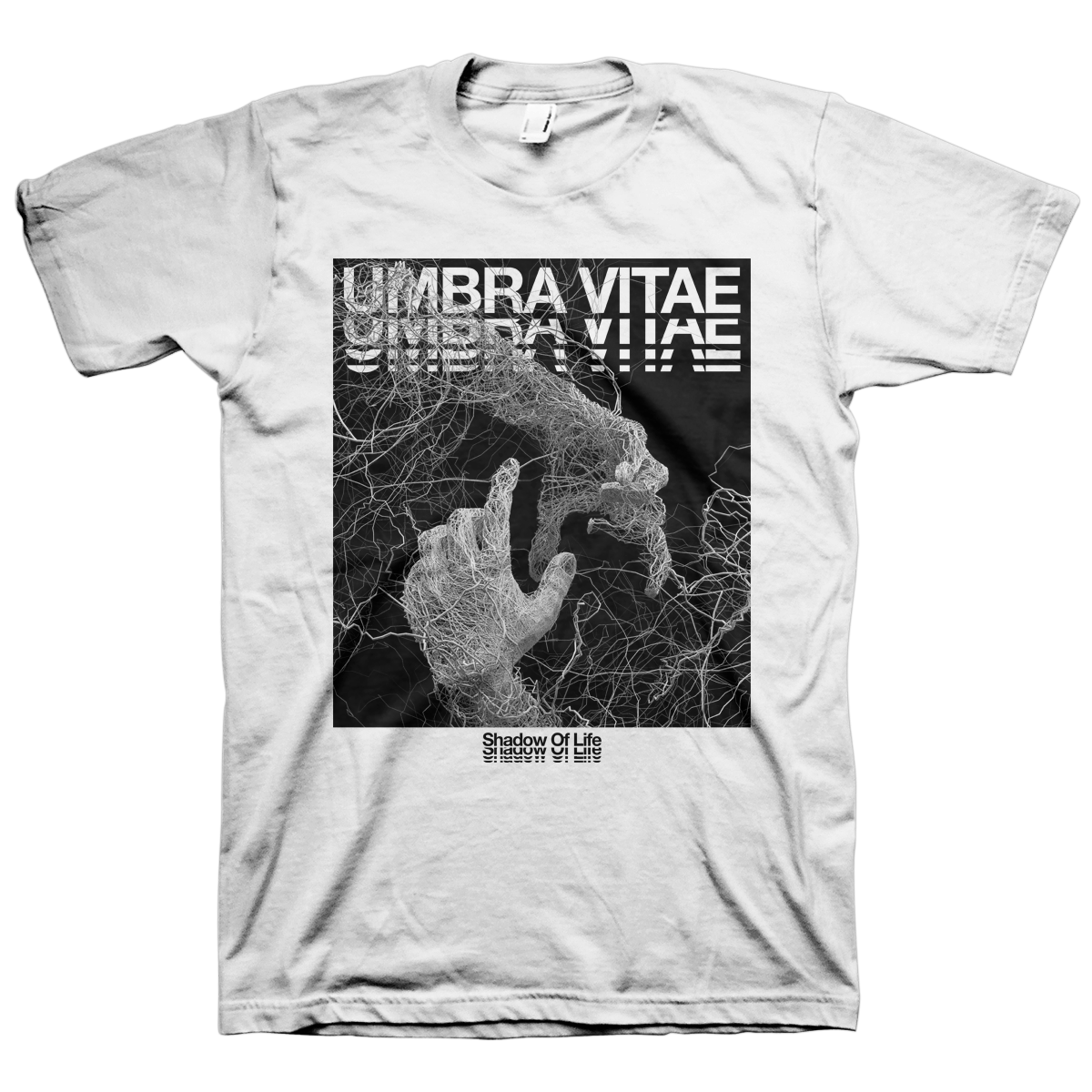 Umbra Vitae "Hands" White T-Shirt