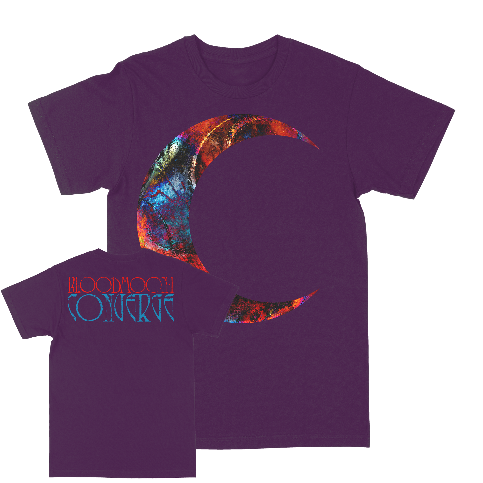 Converge Bloodmoon "Bloodmoon: I" Purple T-Shirt