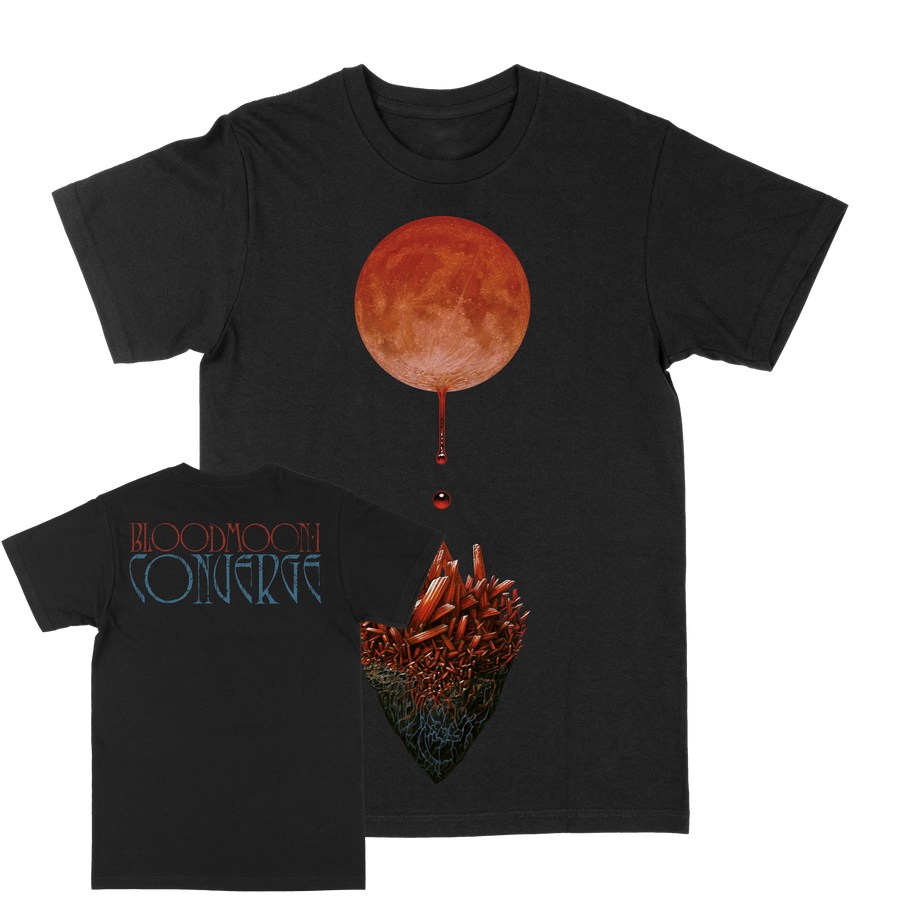 Converge Bloodmoon "Crimson Stone" Black T-Shirt