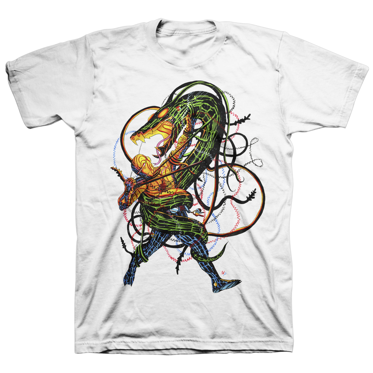 Nick Pyle "Embrace" White T-Shirt