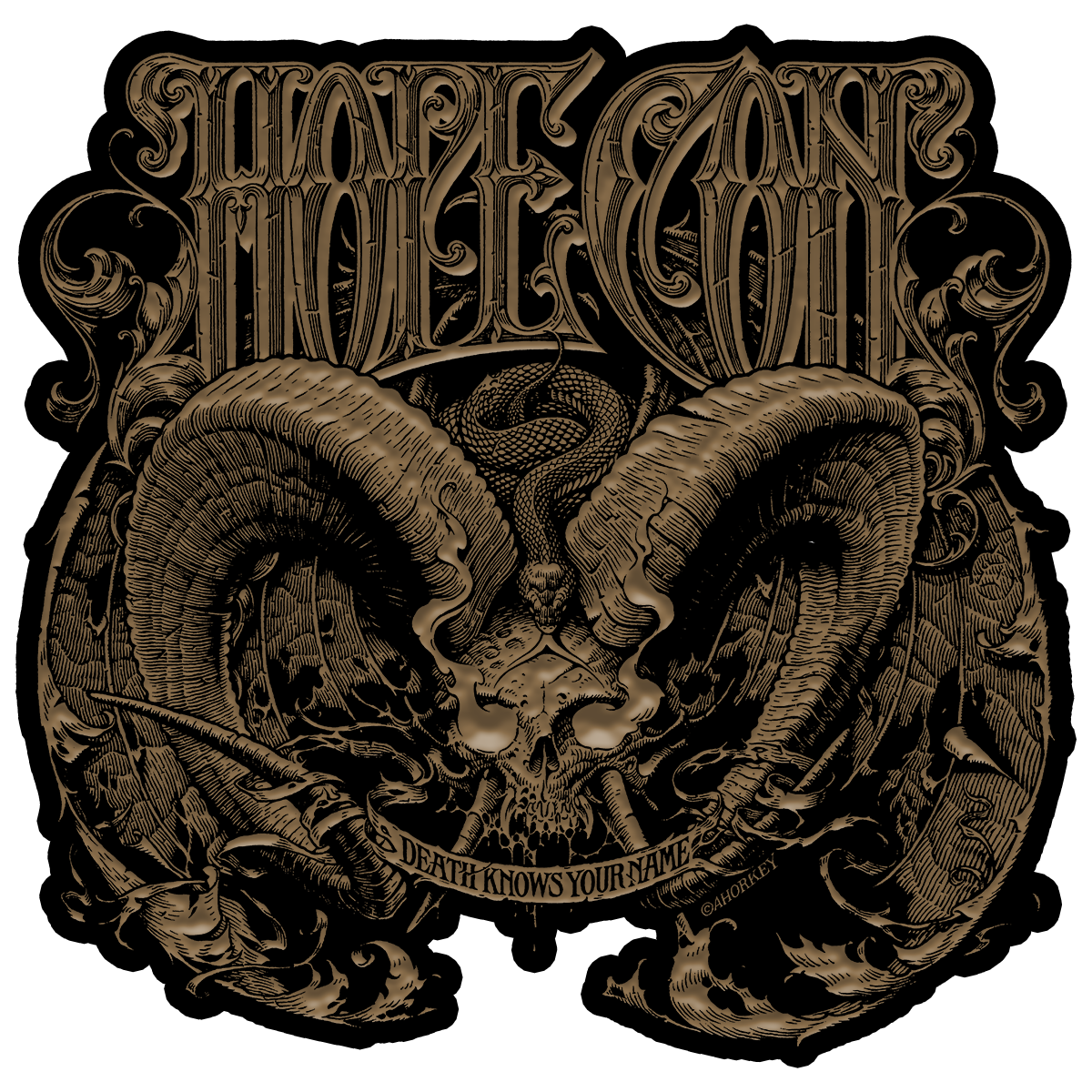 The Hope Conspiracy "Death Knows Your Name" Enamel Pin