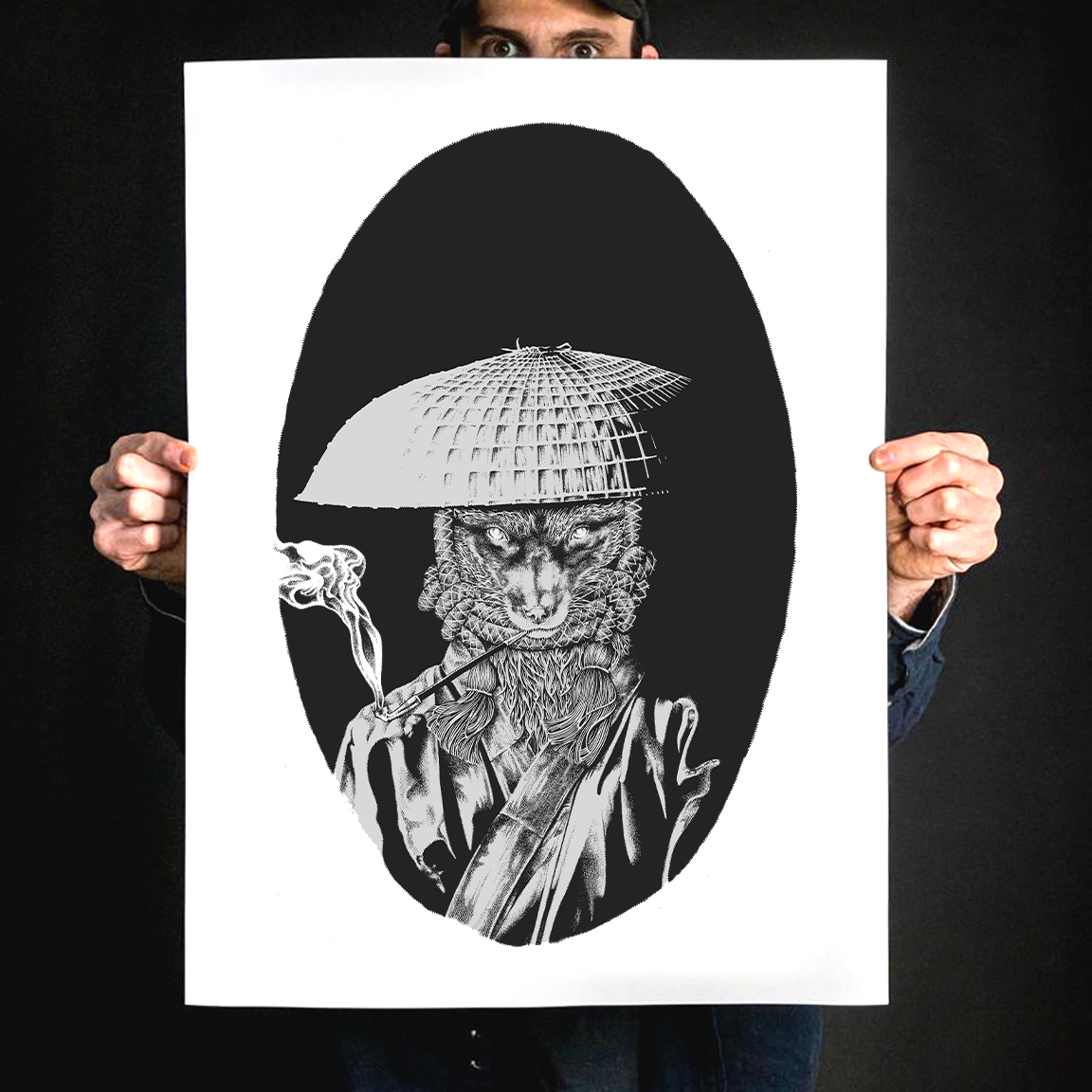 Fajar Allanda "Kitsune" Giclee Print