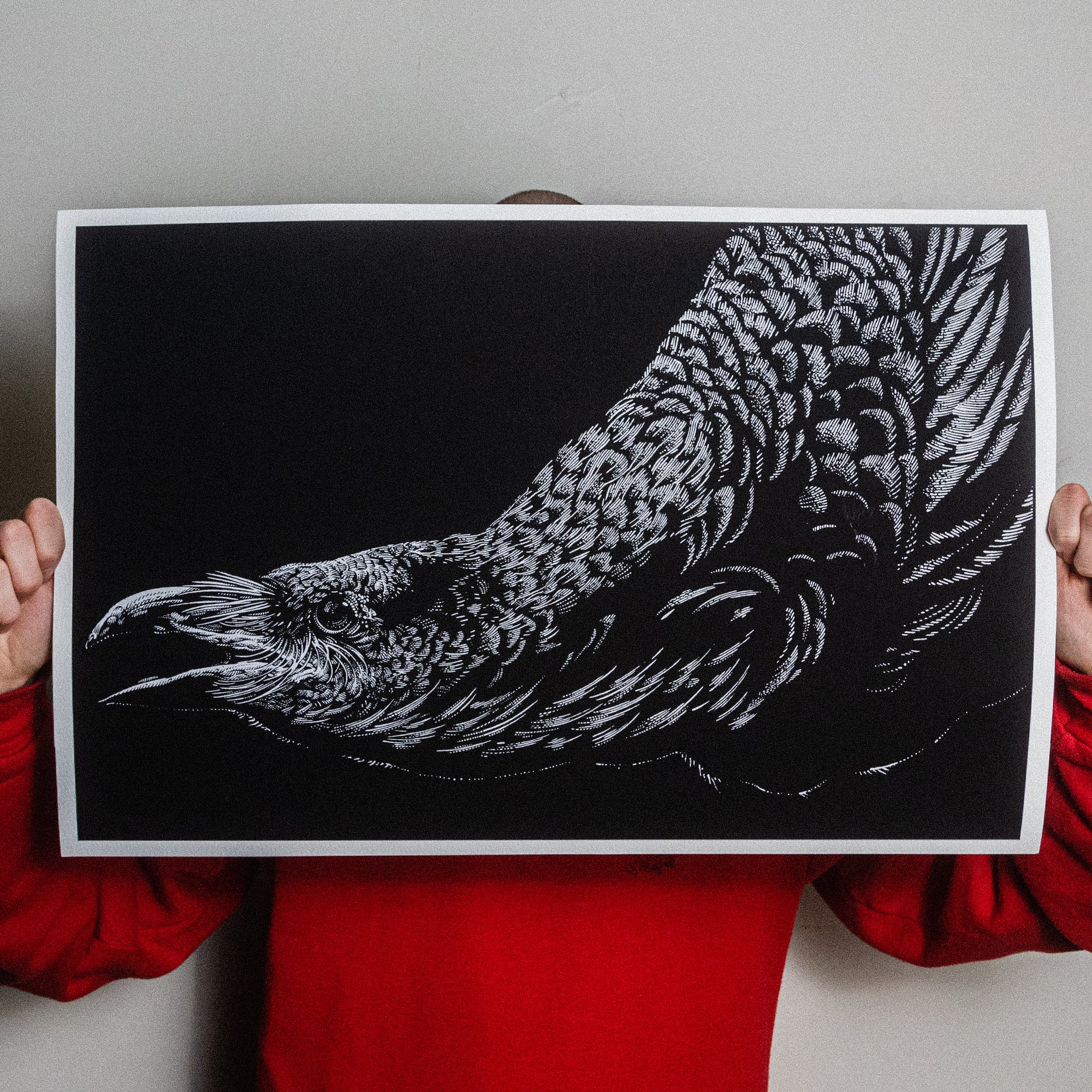 Fajar Allanda "Raven" Giclee Print