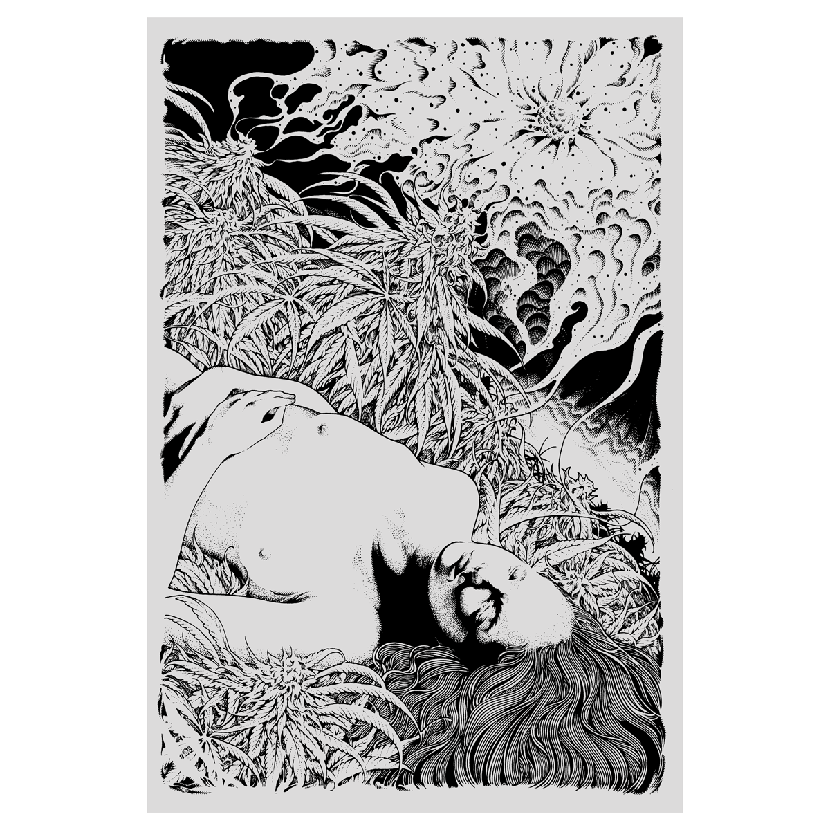 Fajar Allanda "Berasap" Giclee Print