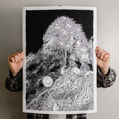 Fajar Allanda "Canis Dirus" Giclee Print