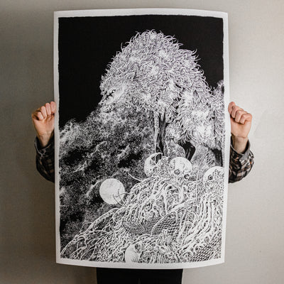 Fajar Allanda "Canis Dirus" Giclee Print