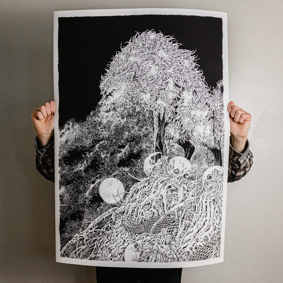 Fajar Allanda "Canis Dirus" Giclee Print