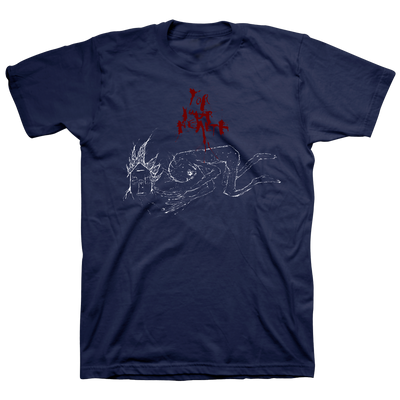 For Your Health "Prayer" Blue T-Shirt