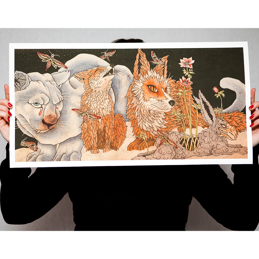 Planes Mistaken For Stars "Prey" Giclee Print