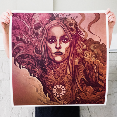 Florian Bertmer x Converge "Jane Live" Giclee Print