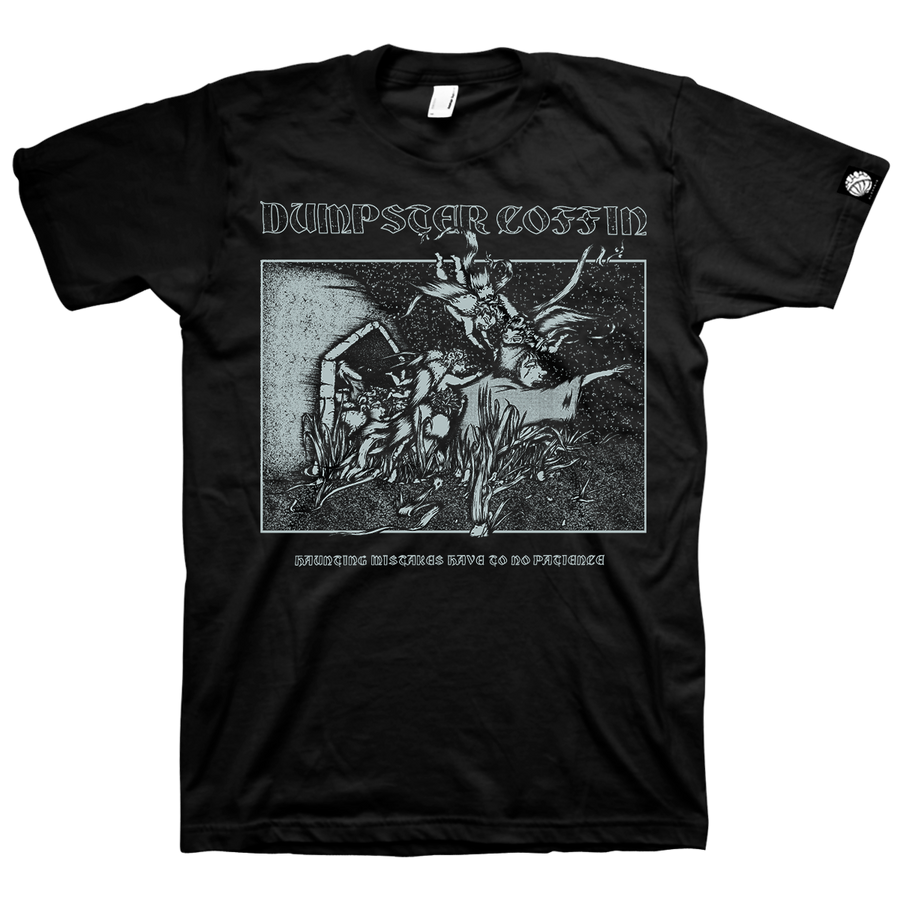 Dumpster Coffin "Album Cover" Black T-Shirt