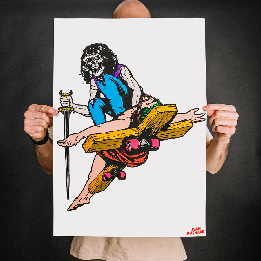 Juan Machado "God Hates Us All: OG Edition" Giclee Print