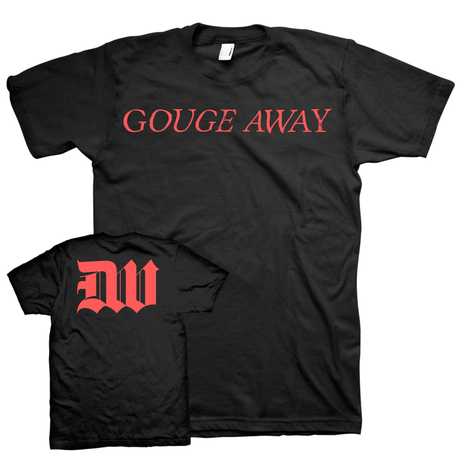 Gouge Away "Logo" Black T-Shirt
