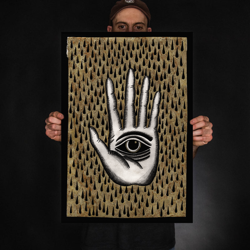 Marvin Nygaard "Tears & Hand" Giclee Print