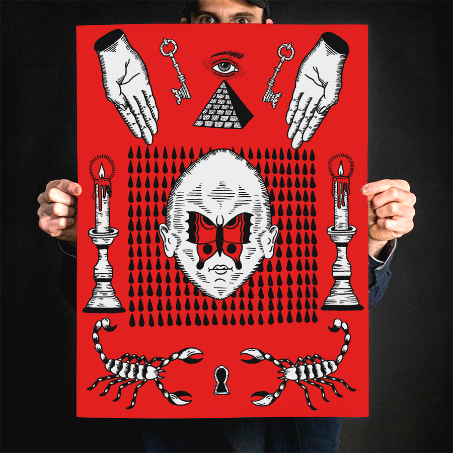 Marvin Nygaard "Butterfly Eyes" Giclee Print