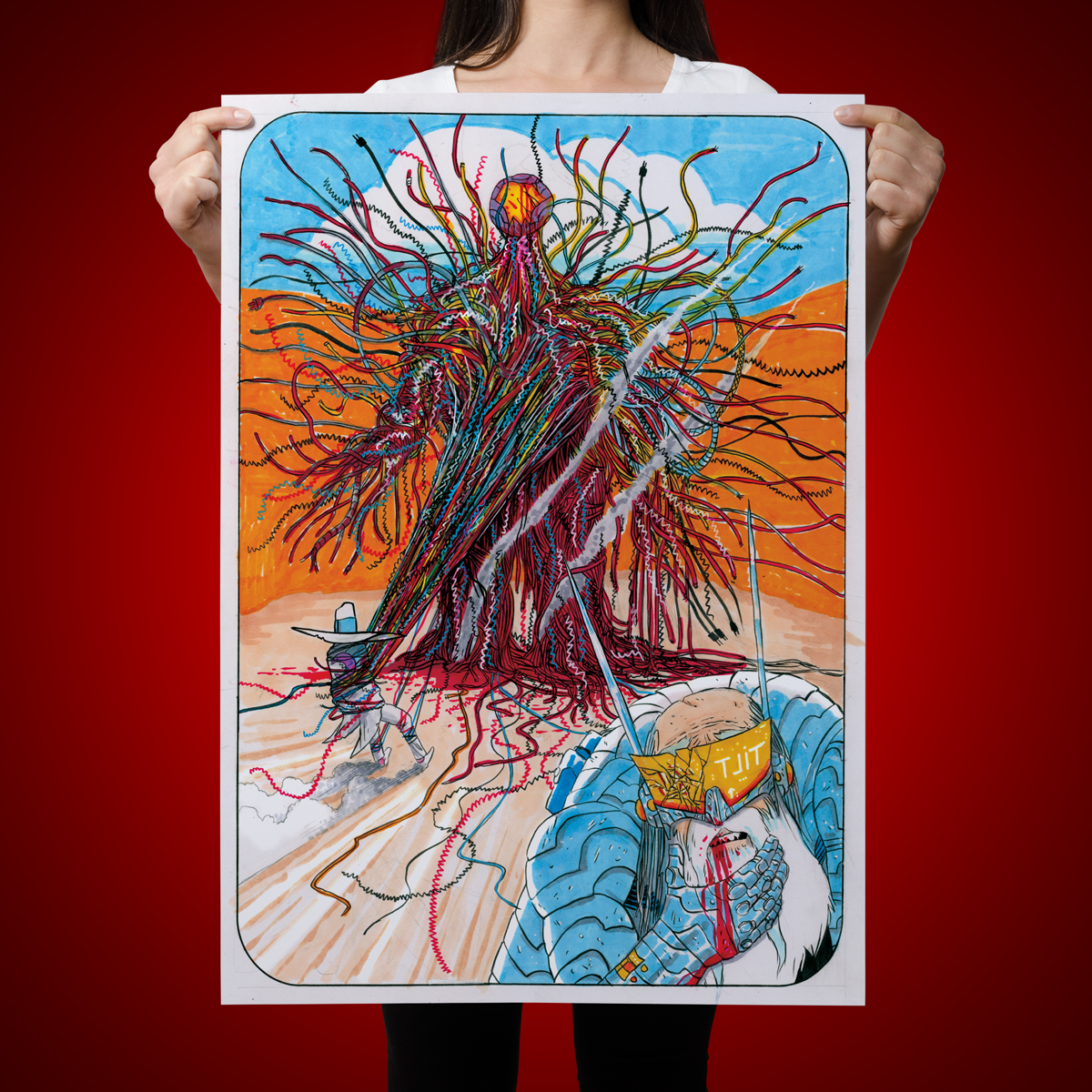 Nick Pyle "Tilt" Giclee Print