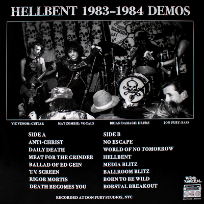 Hellbent "1983-1984 Demos"