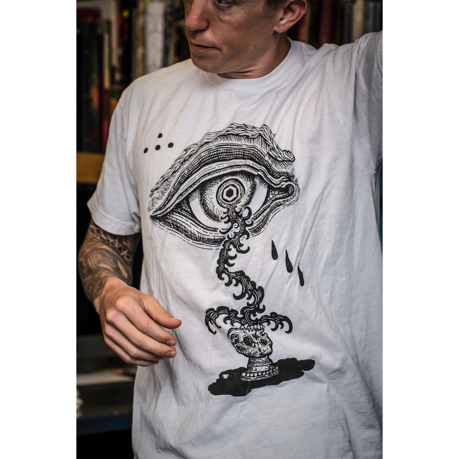 Thomas Hooper "Singularity Dream" White T-Shirt