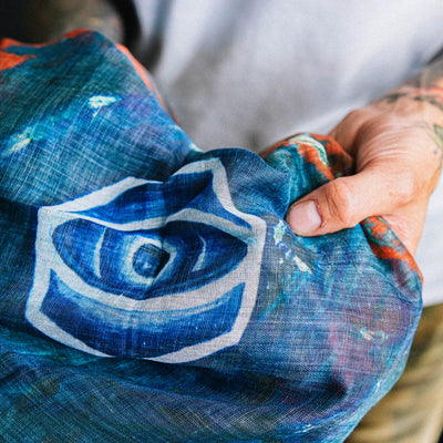 Thomas Hooper "Centre Of Nothing" Light Weight Cotton Wrap