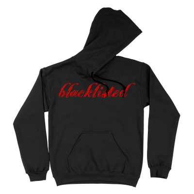 Blacklisted “No One: Logo” Black Hooded Sweatshirt