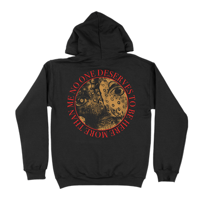 Blacklisted “No One: Logo” Black Hooded Sweatshirt