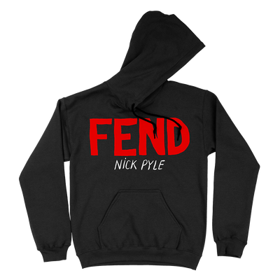 Nick Pyle "FEND" Black Hooded Sweatshirt