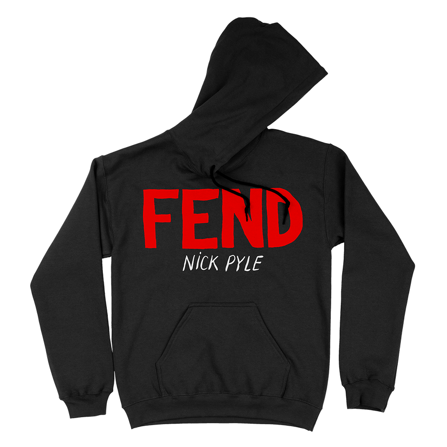 Nick Pyle "FEND" Black Hooded Sweatshirt