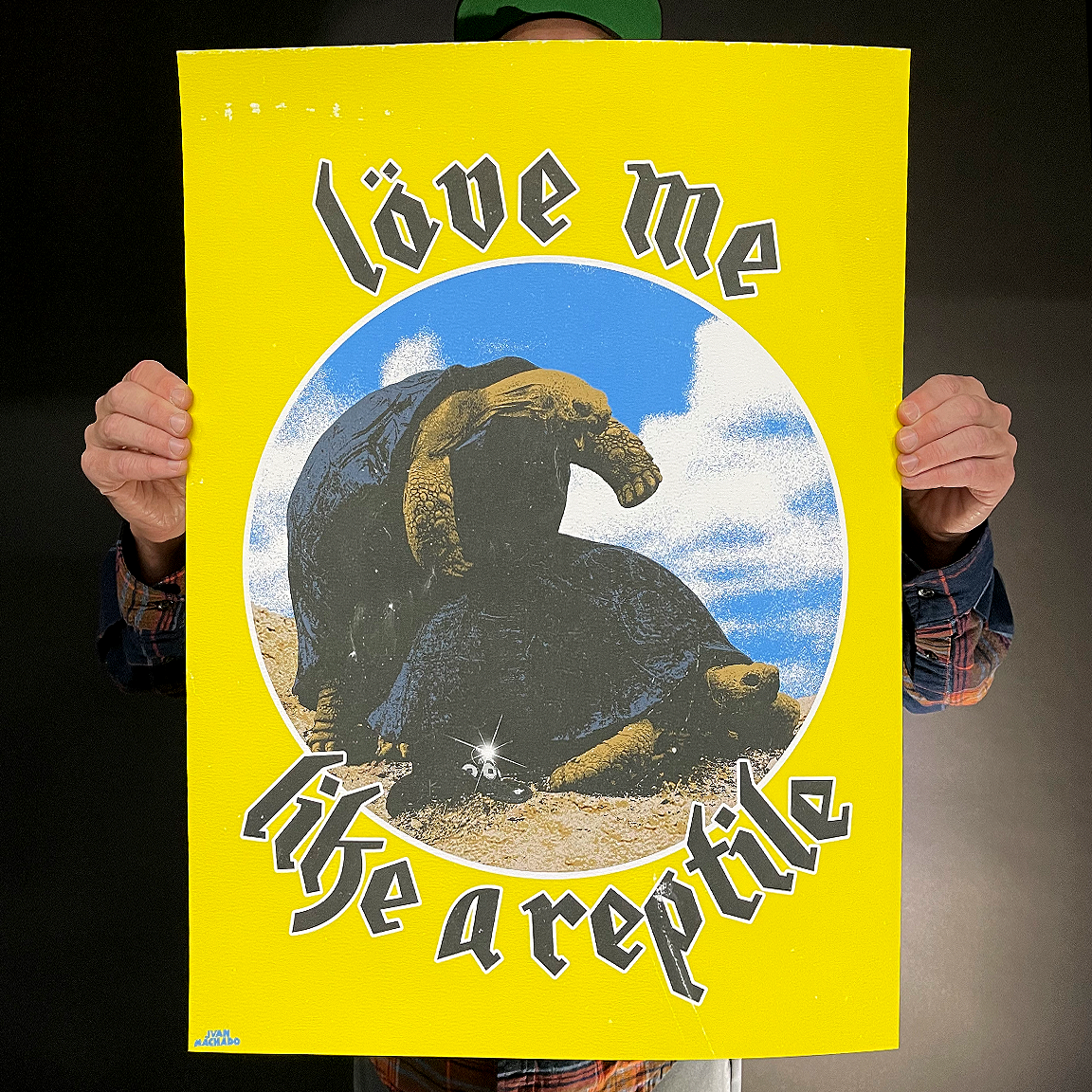 Juan Machado "Love Me Like A Reptile" Giclee Print