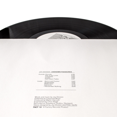 Joy Division "Unknown Pleasures"