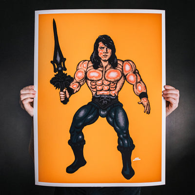 Juan Machado "Evil Elvis" Giclee Print