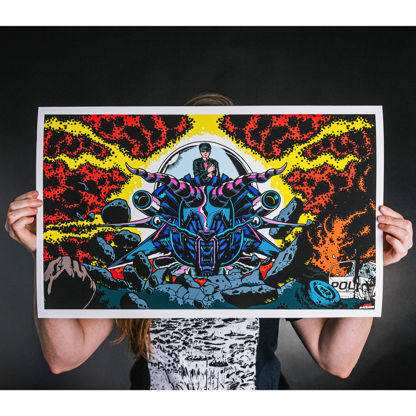 Juan Machado "Keep The Faith" Giclee Print