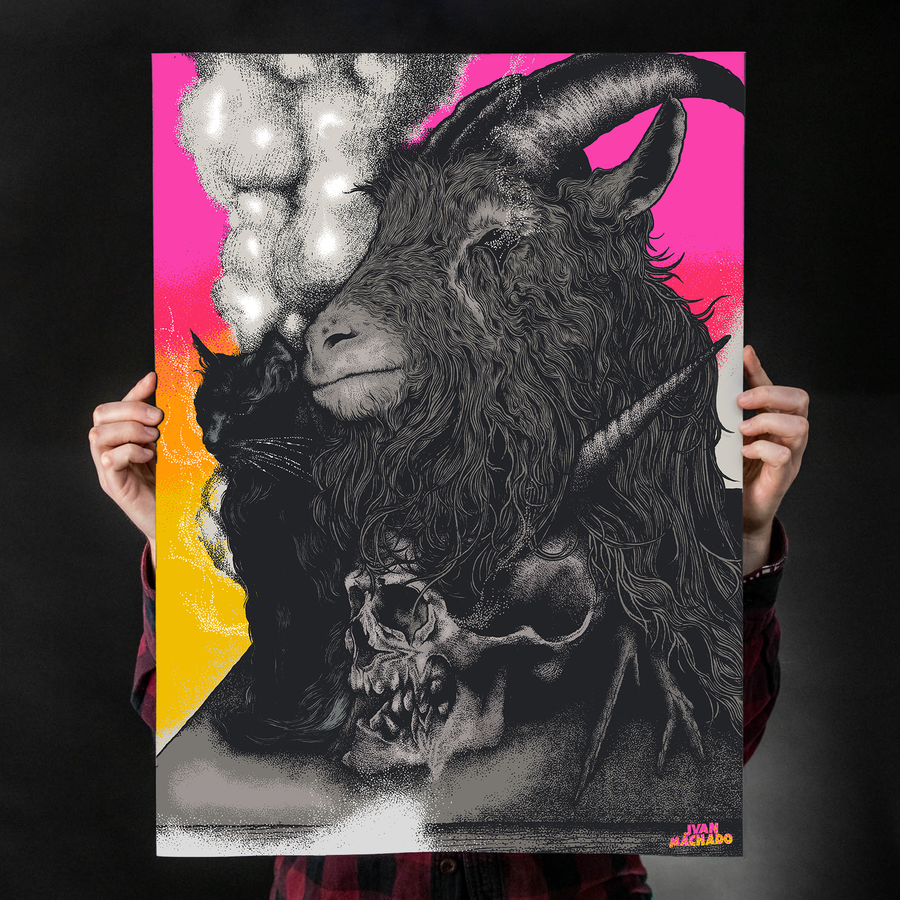 Juan Machado "Funeral: Color" Giclee Print