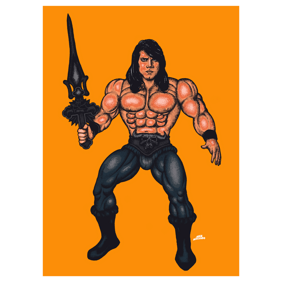 Juan Machado "Evil Elvis" Giclee Print