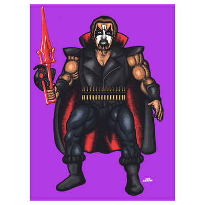 Juan Machado "Into The Coven: Purple" Giclee Print