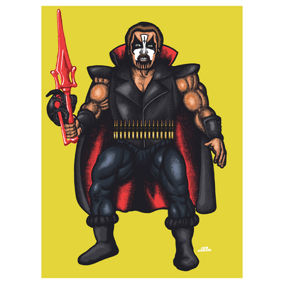 Juan Machado "Into The Coven: Yellow" Giclee Print