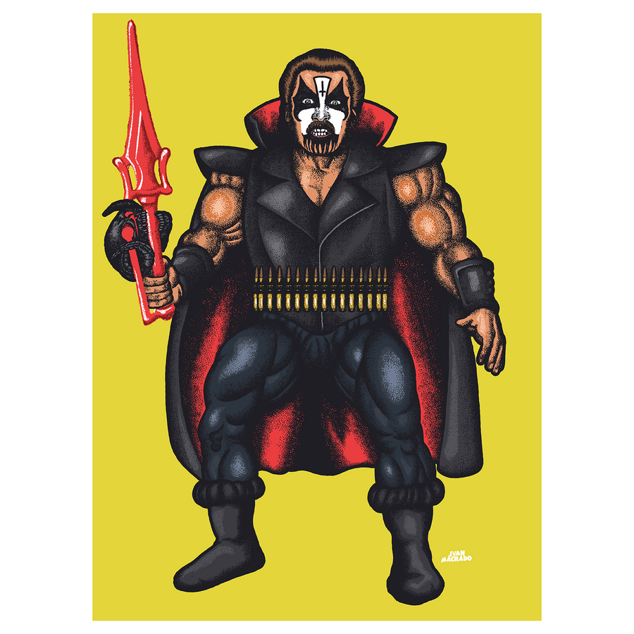 Juan Machado "Into The Coven: Yellow" Giclee Print