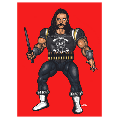 Juan Machado "Murder One: Red" Giclee Print