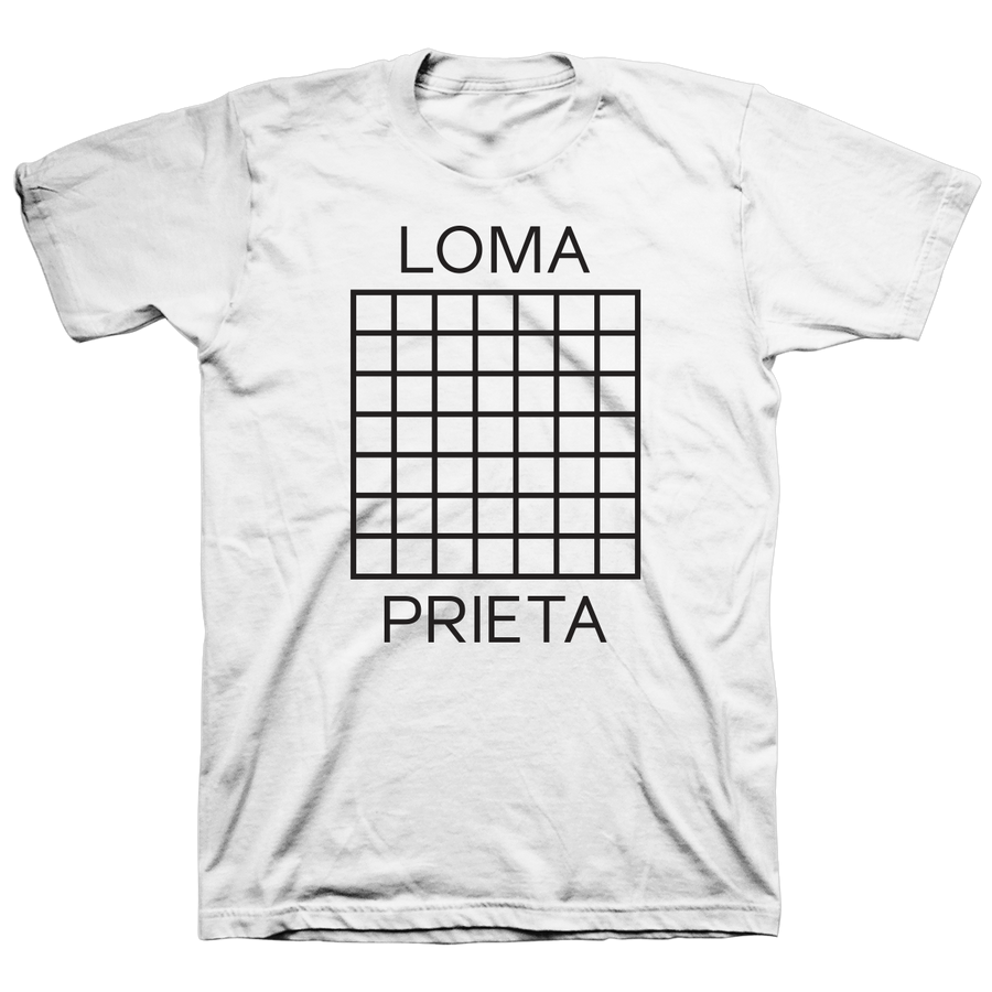 Loma Prieta "Grid" White T-Shirt