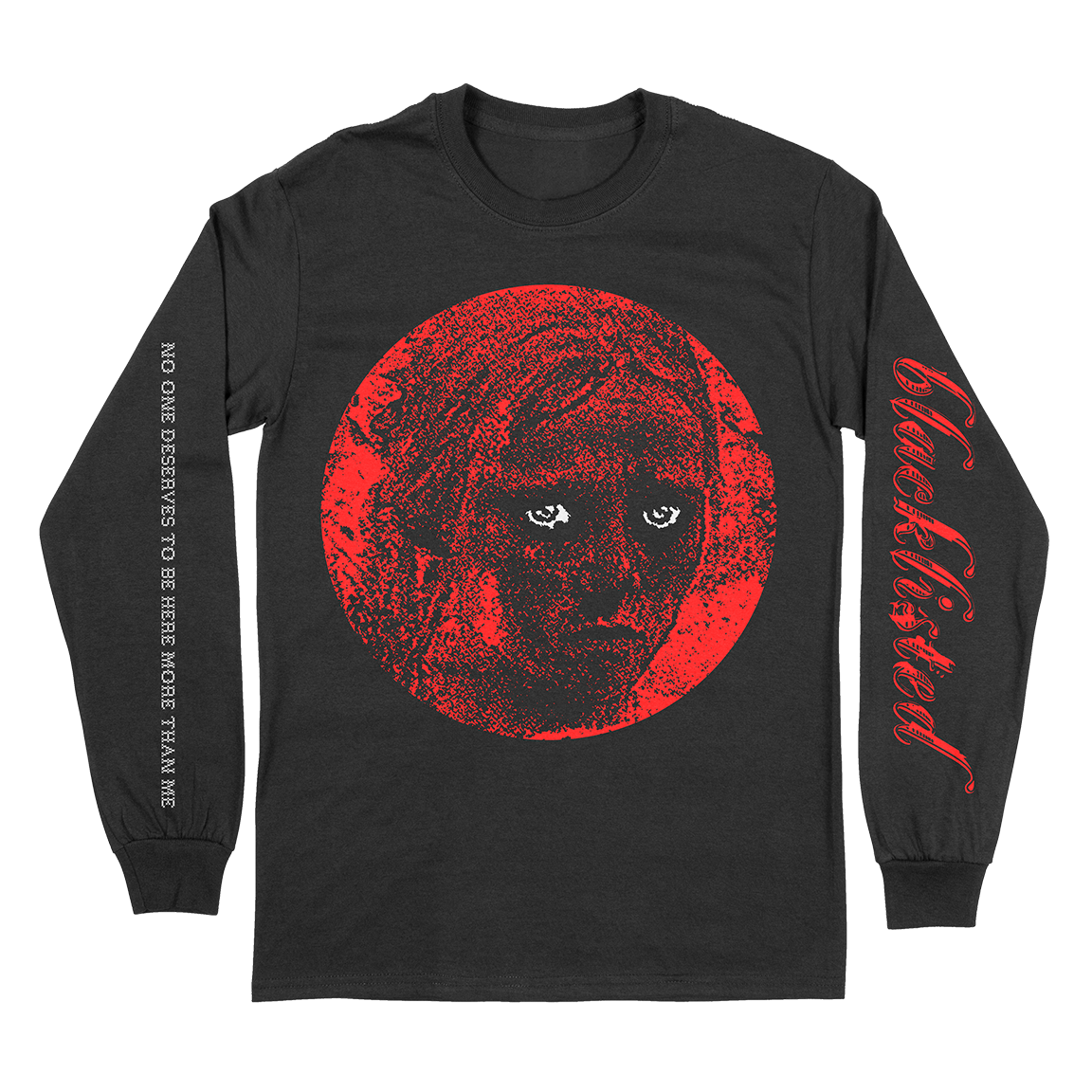 Blacklisted “No One: Girl” Black Longsleeve