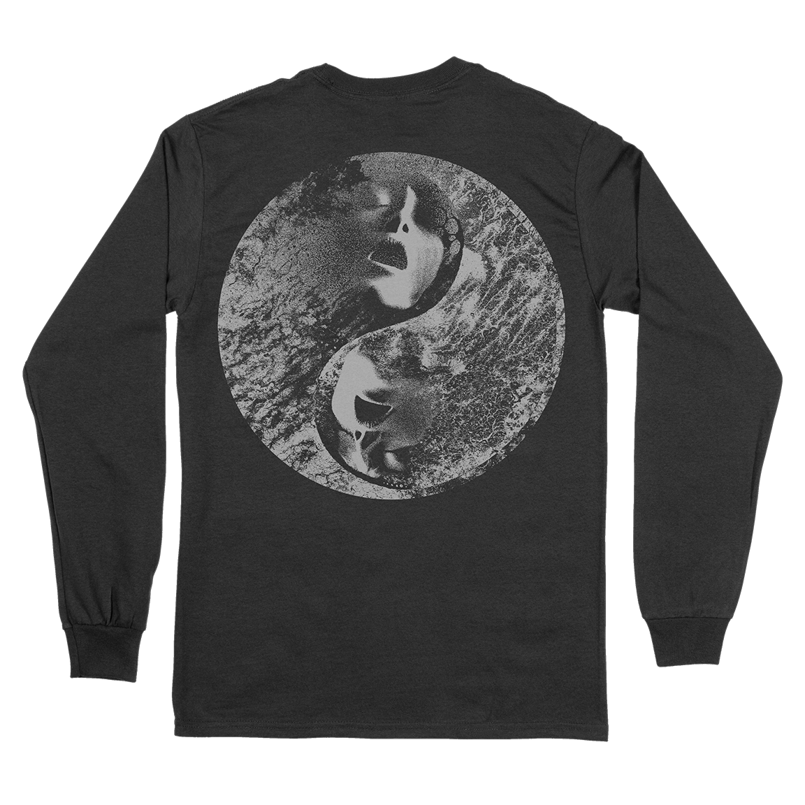 END / Cult Leader "Gather & Mourn: Silver" Black Longsleeve