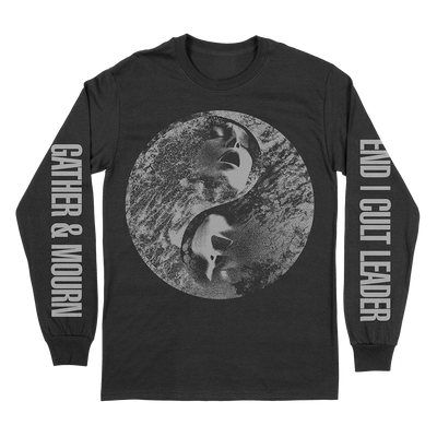 END / Cult Leader "Gather & Mourn: Silver" Black Longsleeve