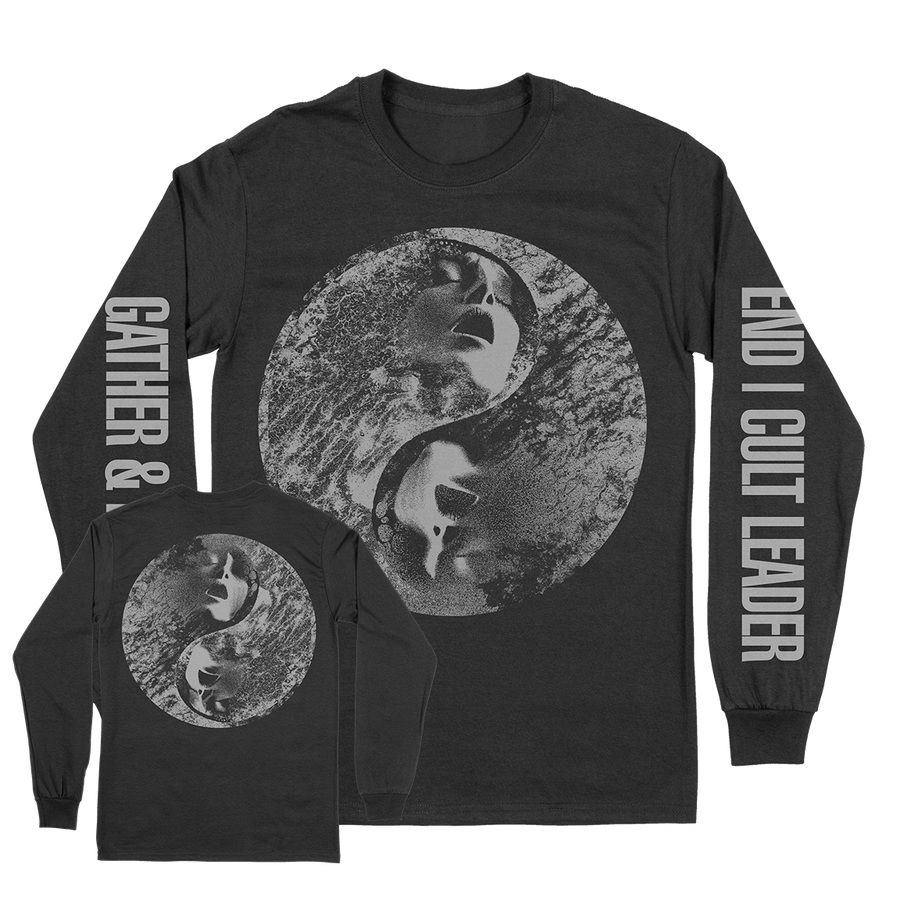 END / Cult Leader "Gather & Mourn: Silver" Black Longsleeve