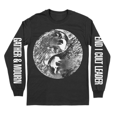 END / Cult Leader "Gather & Mourn: White" Black Longsleeve