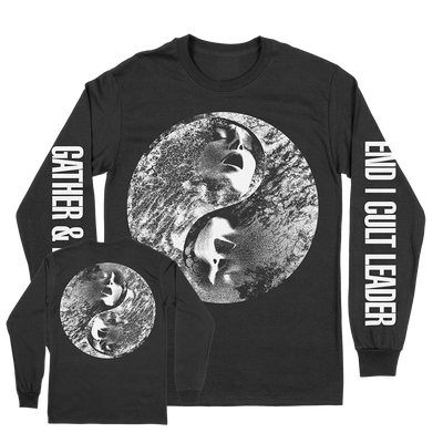 END / Cult Leader "Gather & Mourn: White" Black Longsleeve
