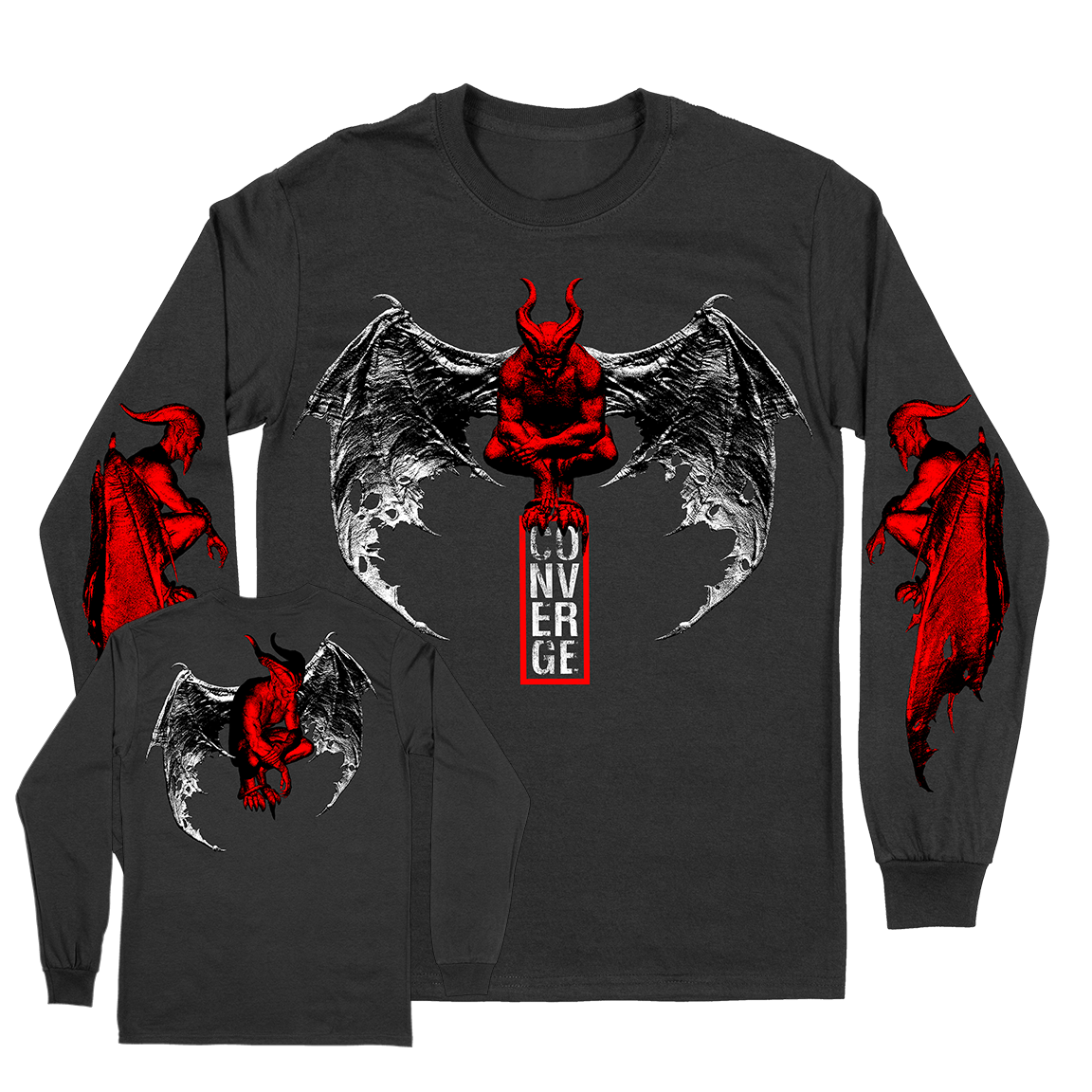 Converge "Amon Amok" Dark Grey Longsleeve